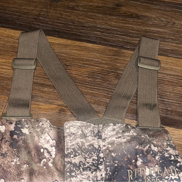 Red Head Camo Hunting Bib Suspender Overalls XLT Insulated Bone Dry W-Proof - Picture 5 of 12